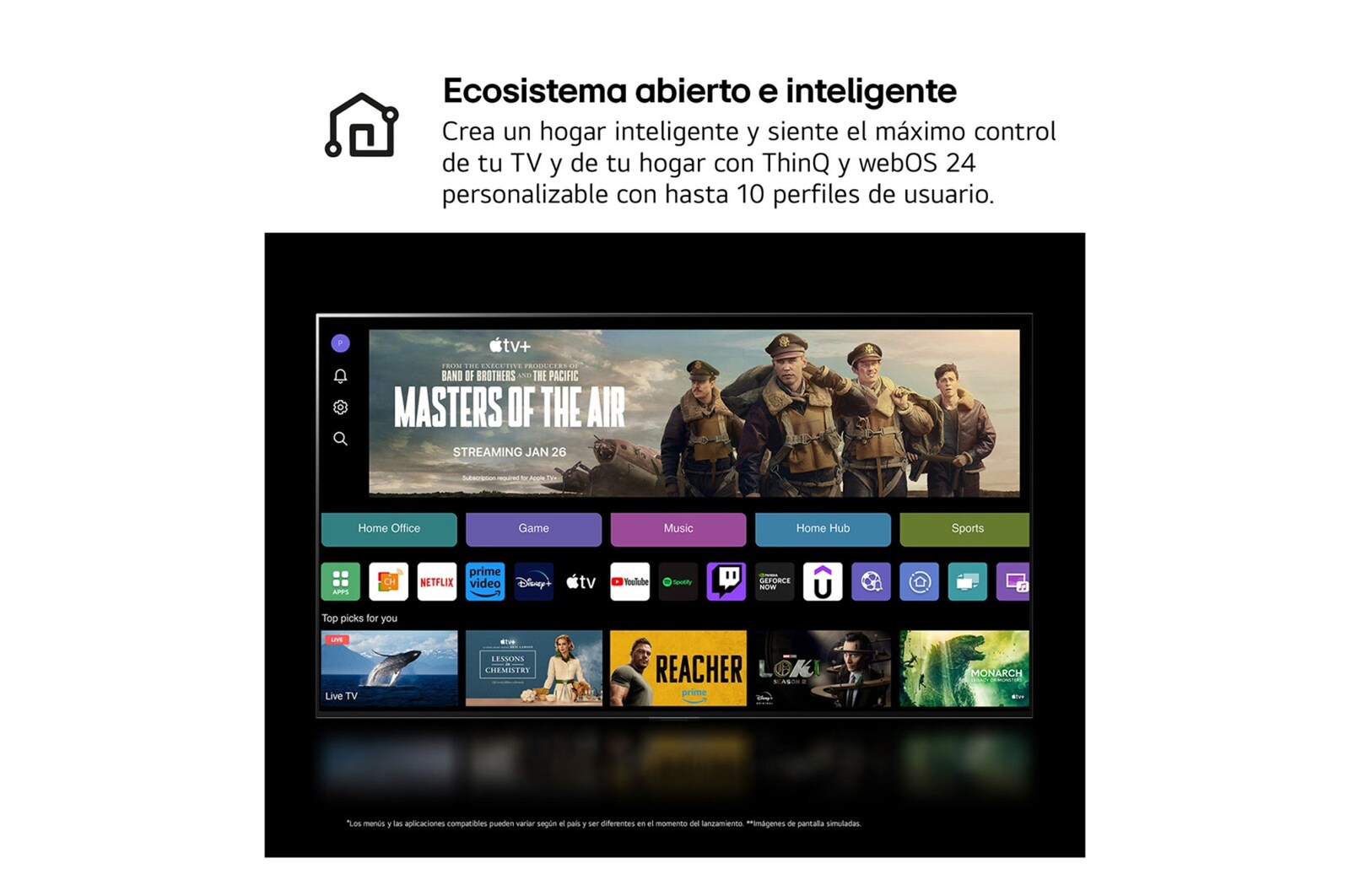 life style of LG QNED TV, QNED99