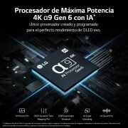 LG TV LG  OLED evo 4K de 42'' C3, Procesador Máxima Potencia, Dolby Vision / Dolby ATMOS, Smart TV webOS23, el mejor TV para Gaming., OLED42C34LA