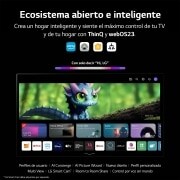 LG TV LG  OLED evo 4K de 42'' C3, Procesador Máxima Potencia, Dolby Vision / Dolby ATMOS, Smart TV webOS23, el mejor TV para Gaming., OLED42C34LA
