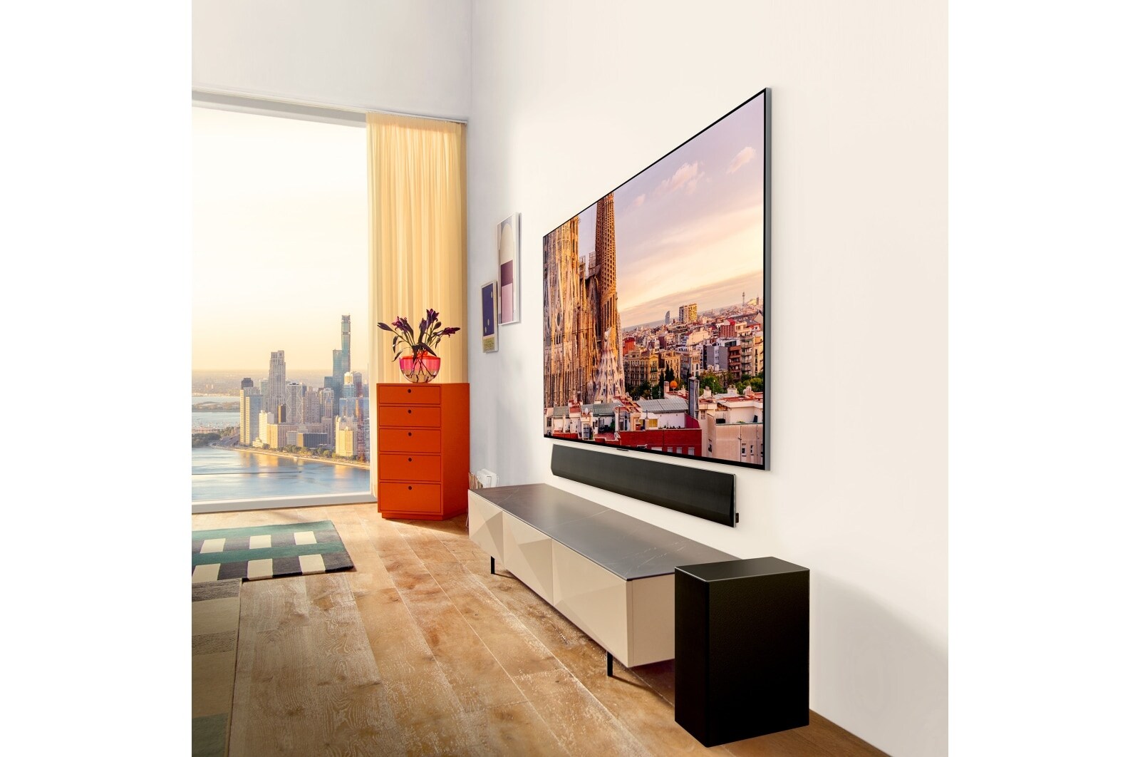 LG TV LG  OLED evo 4K de 42'' C3, Procesador Máxima Potencia, Dolby Vision / Dolby ATMOS, Smart TV webOS23, el mejor TV para Gaming., OLED42C34LA