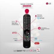 LG 55 pulgadas Smart TV LG OLED evo AI C4 4K 2024, OLED55C46LA