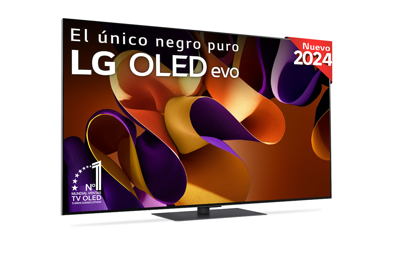 LG 55 pulgadas TV LG OLED evo* AI 4K serie G4  con Smart TV WebOS24, OLED55G46LS