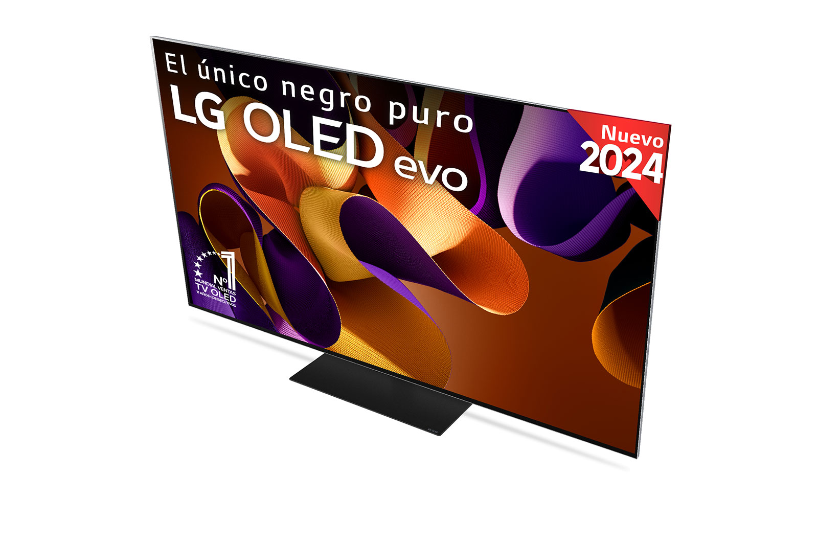 LG 55 pulgadas TV LG OLED evo* AI 4K serie G4  con Smart TV WebOS24, OLED55G46LS