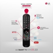 LG TV LG OLED evo 4K de 65'' G3, Procesador Máxima Potencia, Dolby Vision / Dolby ATMOS, Smart TV webOS23, el mejor TV para Gaming. Perfecta Integración en Pared., OLED65G36LA