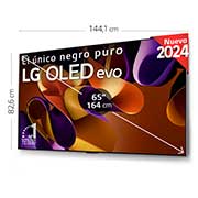 LG 65 pulgadas Smart TV LG OLED evo AI G4 4K 2024, OLED65G45LW