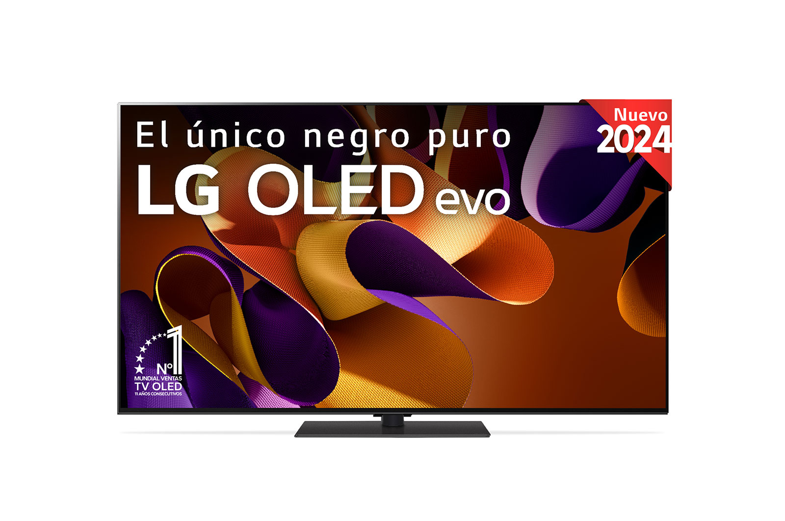 LG 65 pulgadas TV LG OLED evo* AI 4K serie G4  con Smart TV WebOS24, OLED65G46LS