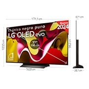 LG 77 pulgadas Smart TV LG OLED evo AI C4 4K 2024, OLED77C44LA