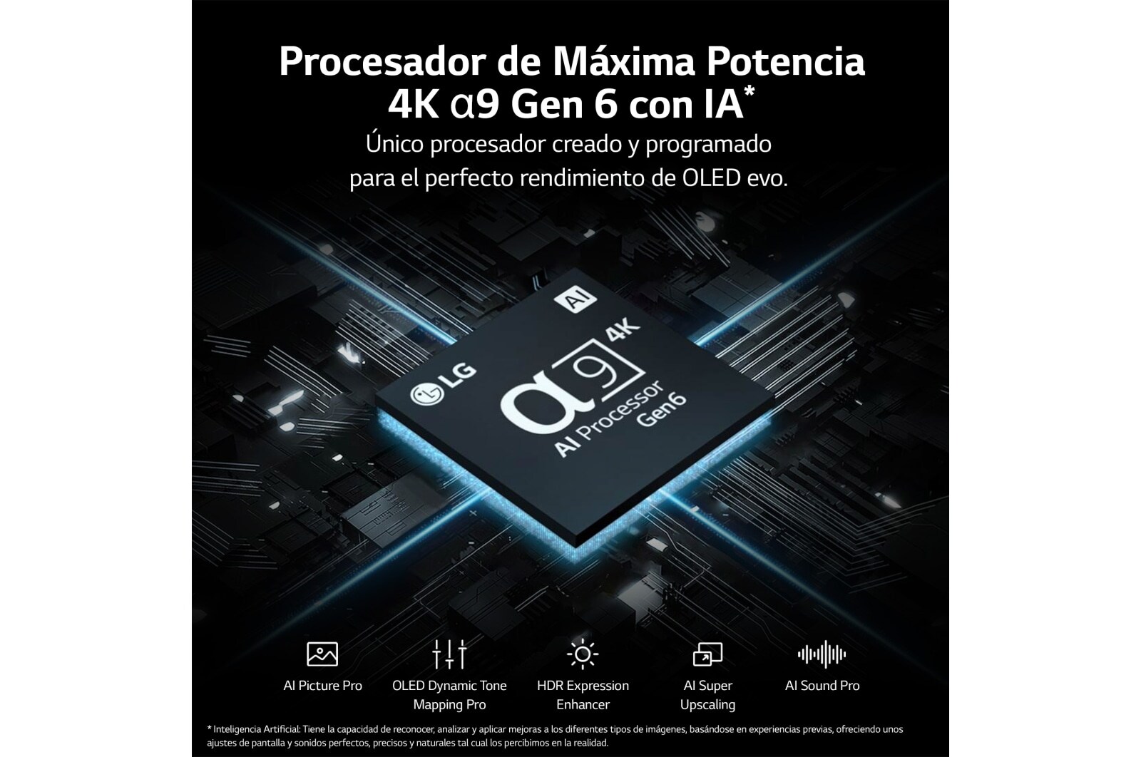 LG TV LG OLED evo 4K de 77'' G3, Procesador Máxima Potencia, Dolby Vision / Dolby ATMOS, Smart TV webOS23, el mejor TV para Gaming. Perfecta Integración en Pared., OLED77G36LA