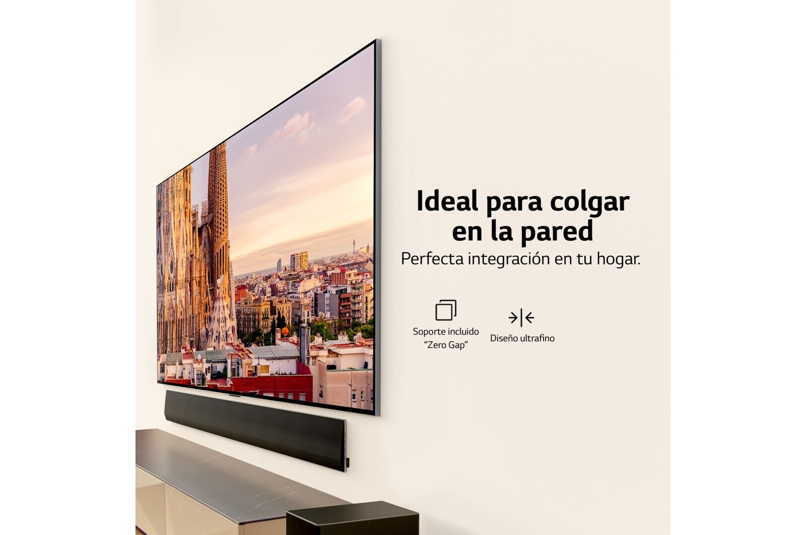 LG TV LG OLED evo 4K de 77'' G3, Procesador Máxima Potencia, Dolby Vision / Dolby ATMOS, Smart TV webOS23, el mejor TV para Gaming. Perfecta Integración en Pared., OLED77G36LA