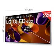 LG 77 pulgadas Smart TV LG OLED evo AI G4 4K 2024, OLED77G45LW