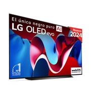 LG 83 pulgadas Smart TV LG OLED evo AI C4 4K 2024, OLED83C44LA