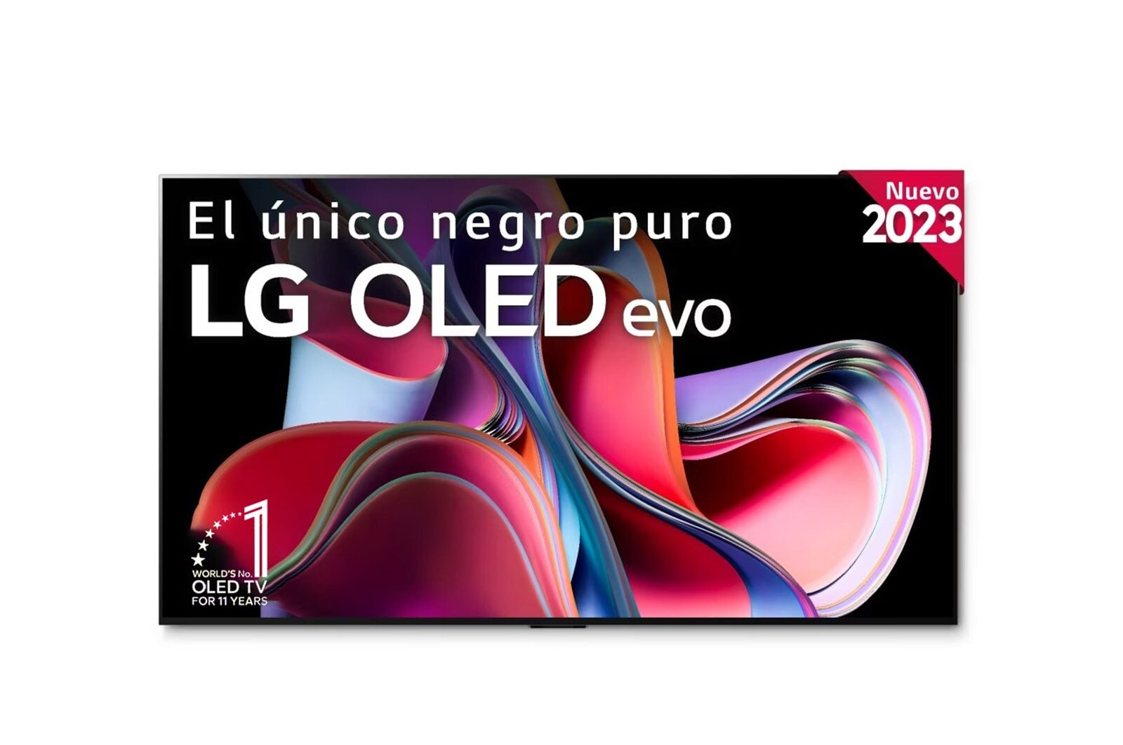 LG TV LG  OLED evo 4K de 83'' G3, Procesador Máxima Potencia, Dolby Vision / Dolby ATMOS, Smart TV webOS23, el mejor TV para Gaming. Perfecta Integración en Pared., OLED83G36LA