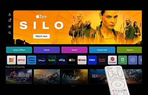 Nueva placa base y mando a distancia para webOS 23.