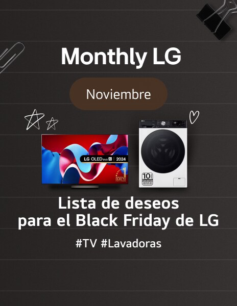 Lista de Deseos de Black Friday de los Marketeros de LG