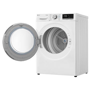 LG Secadora 9kg, C, con Bomba de calor Dual Inverter,  Blanca, Serie 500, RH90V5AV6N