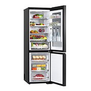 LG Frigorífico Combi Instaview  Door Cooling+, 1,86 m, Clasificación C, capacidad de 352 l,  Acero negro grafito, GBG5160CEV