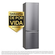 LG Frigorífico Combi 2.03m, Clasificación C, capacidad de 419l, Inox antihuellas, serie P-600, GBP62PZNCN1