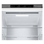 LG Frigorífico Combi Door Cooling+, 1,86m, Clasificación D, capacidad de 374l, inox antihuellas. Serie 700, GBV7180DPY