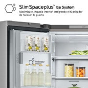 LG Frigorífico American Combi  Clasificación E , 641 L, Inox antihuellas, GML960PYBE