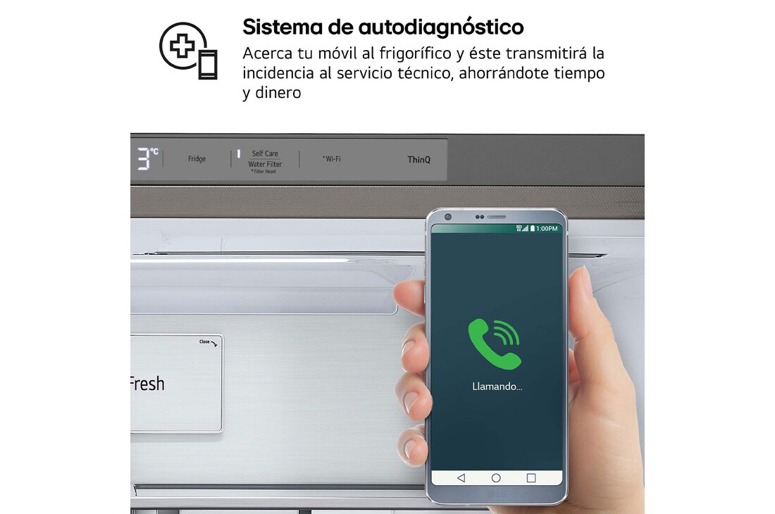 LG Frigorífico American Combi  Clasificación E , 641 L, Inox antihuellas, GML960PYBE