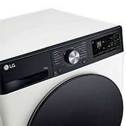 LG Lavadora inteligente AI Direct Drive. TurboWash 360º, Autodosificación,  10kg ,  1400rpm Un 10% más eficiente que A, Serie 750, F4WR7510AGH