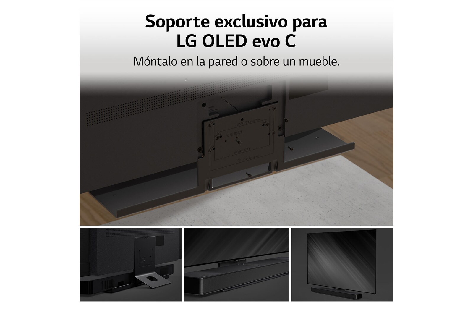 LG Barra de sonido para TV - LG SC9S, Bluetooth, 400W, 3.1.3  canales con Subwoofer, Dolby Atmos, DTS:X, IA Ready, Gris Oscuro, SC9S