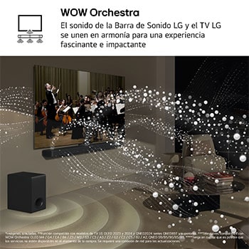 LG Barra de sonido para TV - LG SG10TY, Bluetooth, 420W, 3.1 Canales con Subwoofer, Dolby Atmos, DTS-X, IA Ready, Negro, SG10TY