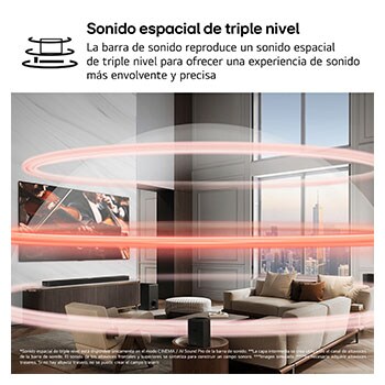 LG Barra de sonido para TV - LG SG10TY, Bluetooth, 420W, 3.1 Canales con Subwoofer, Dolby Atmos, DTS-X, IA Ready, Negro, SG10TY