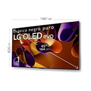 LG 65 pulgadas Smart TV LG OLED evo AI G4 4K 2024, OLED65G45LW