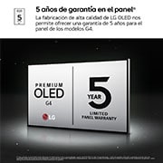 LG 77 pulgadas Smart TV LG OLED evo AI G4 4K 2024, OLED77G45LW