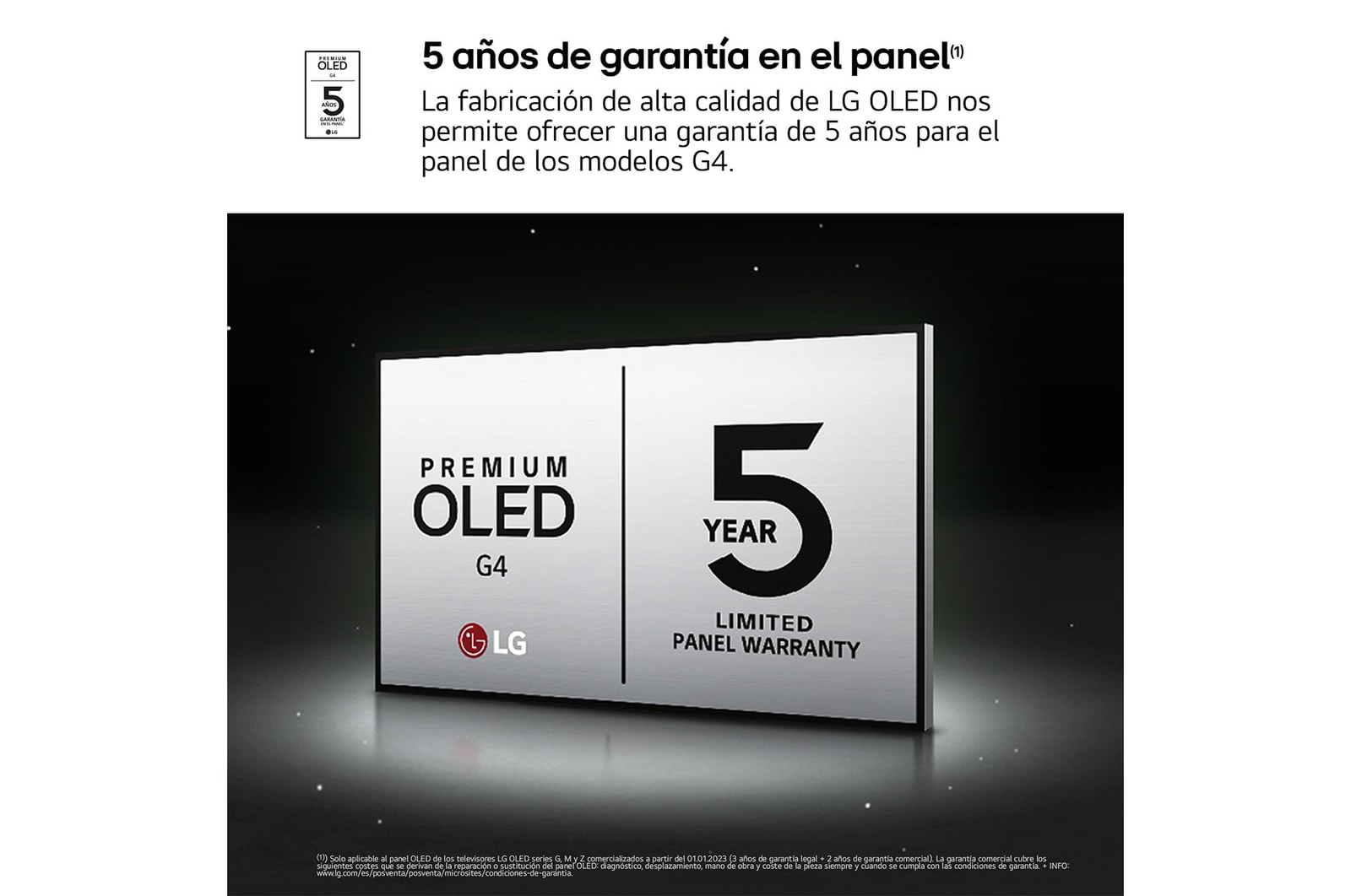 LG 97 pulgadas Smart TV LG OLED evo AI G4 4K 2024, OLED97G45LW