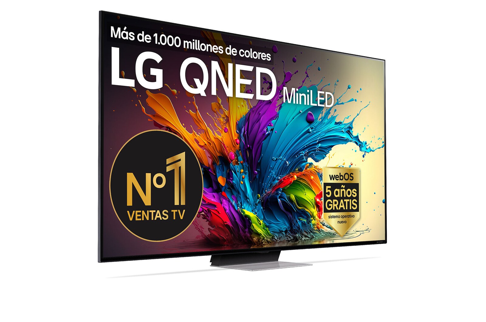 LG 65 pulgadas Smart TV LG QNED MiniLED QNED91 AI 4K 2024, 65QNED91T6A