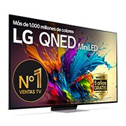LG 65 pulgadas Smart TV LG QNED MiniLED QNED91 AI 4K 2024, 65QNED91T6A