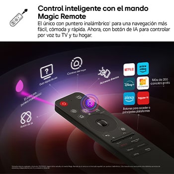 USP : Control inteligente: Mando Magic Remote