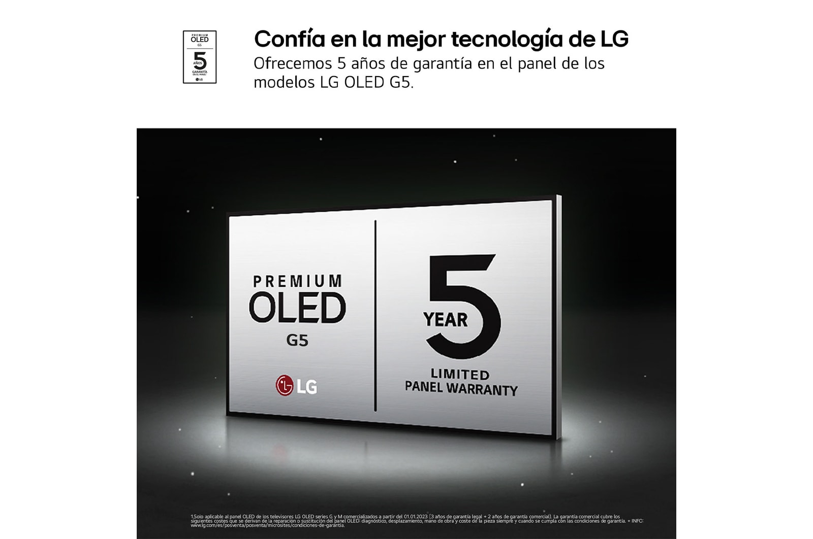 USP OLED 5 year warranty