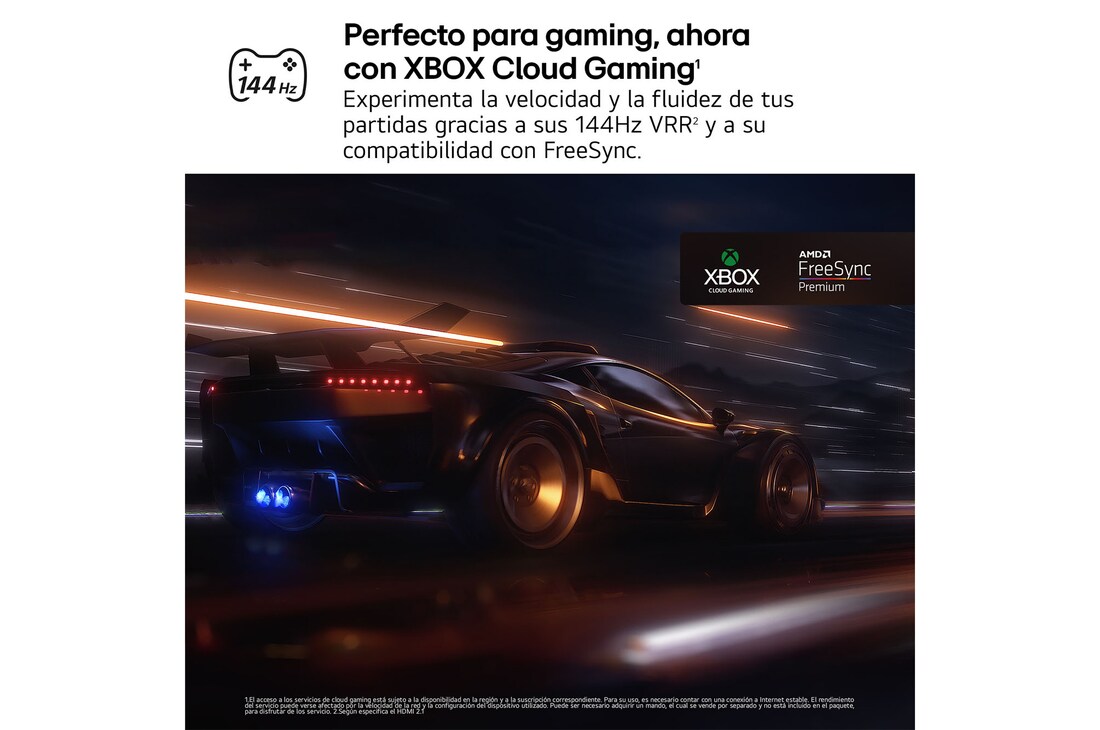 AI Magic Remote de LG en primer plano. El icono del botón AI está resaltado. En el fondo aparece la interfaz de usuario de webOS de LG. El cursor del ratón implica que se está usando el mando a distancia. El texto explica cómo las funciones del mando a distancia y los controles hacen que la navegación en webOS sea más sencilla. 