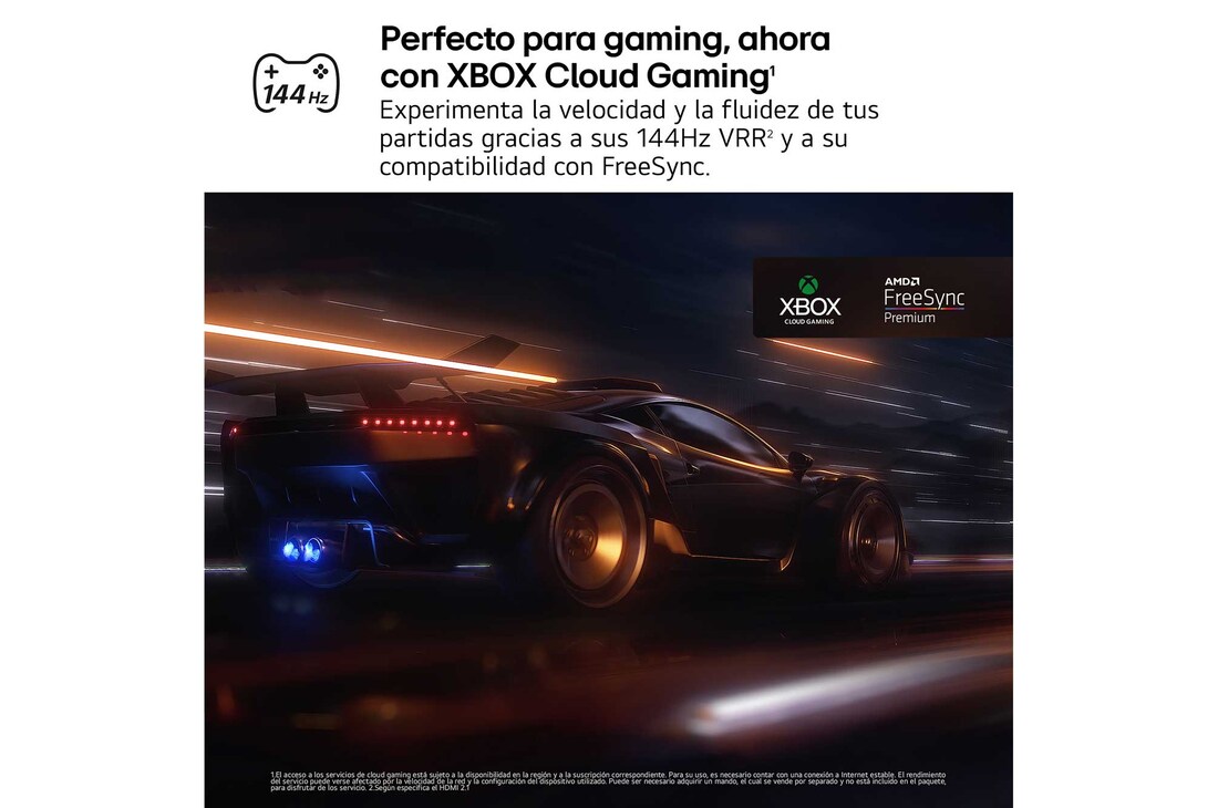 En la pantalla de un televisor LG QNED TV se muestra la página de inicio de webOS 25 llena de aplicaciones y contenidos de entretenimiento. Junto al televisor está el mando a distancia LG AI Magic Remote. El botón AI está iluminado como si se hubiera activado con la voz del usuario. A su lado se puede ver una burbuja de texto que cambia a Mi cuenta. El texto breve explica cómo los usuarios pueden sincronizar su voz a su perfil personal para facilitar la navegación y recibir recomendaciones personalizadas.