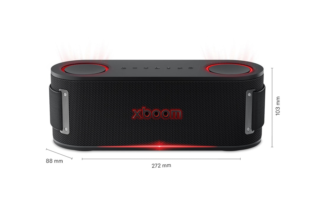 front view with logo close-up