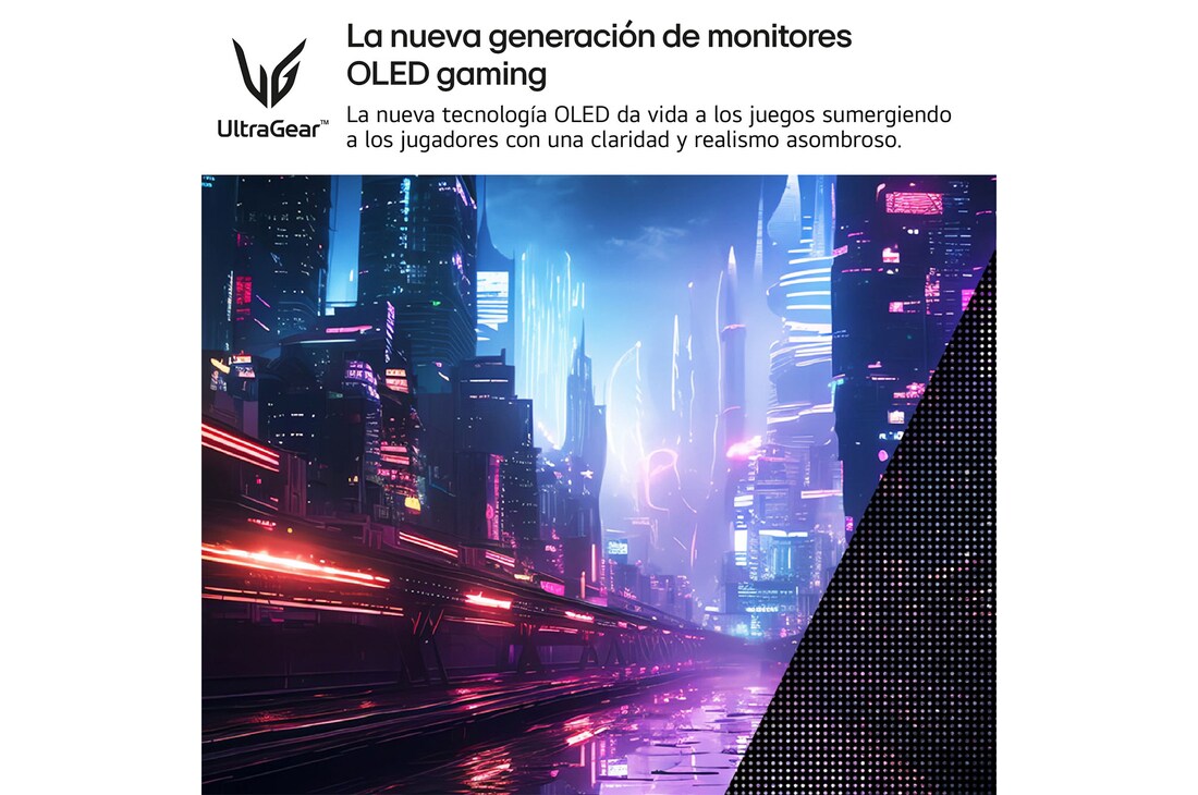 LG UltraGear™ de 39 pulgadas Monitor Gaming Curvo OLED WQHD de 240Hz | 0.03ms tiempo de respuesta, Compatible con G-SYNC®, FreeSync™ Premium Pro, 39GS95QE-B