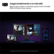 LG UltraGear™ de 39 pulgadas Monitor Gaming Curvo OLED WQHD de 240Hz | 0.03ms tiempo de respuesta, Compatible con G-SYNC®, FreeSync™ Premium Pro, 39GS95QE-B