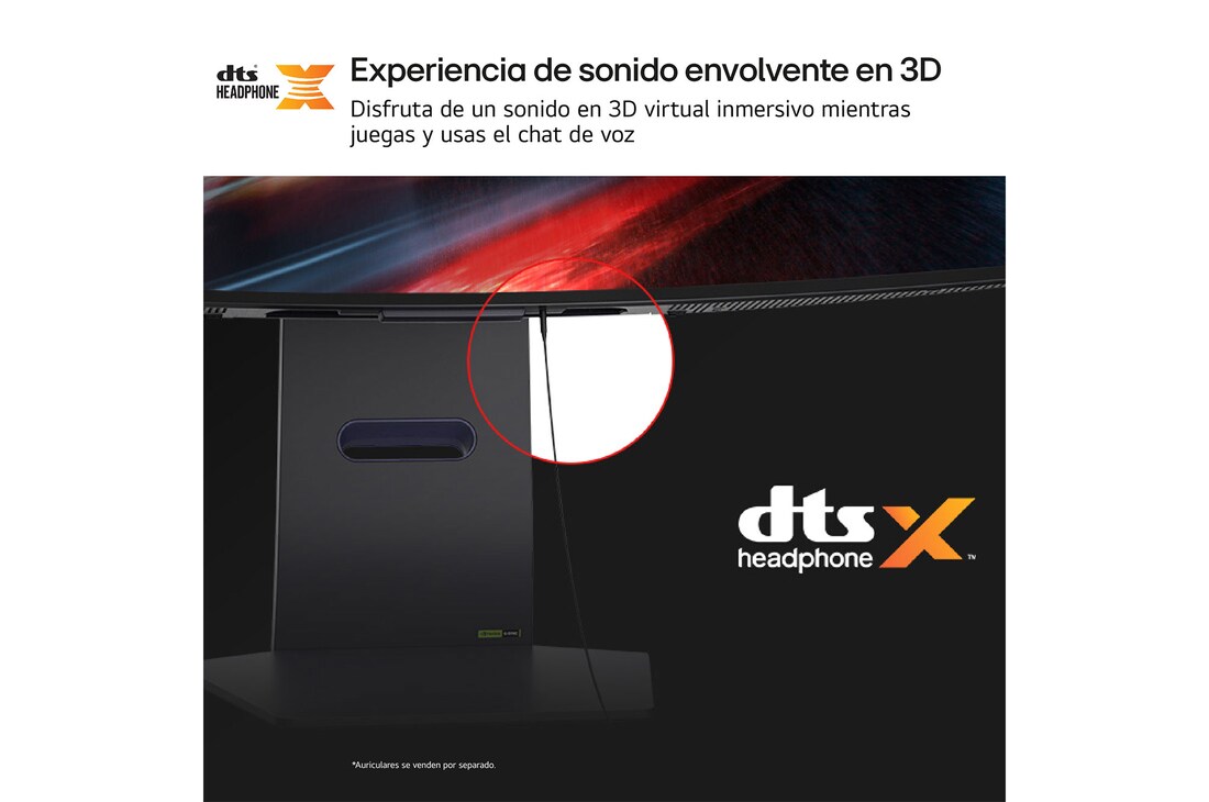 LG UltraGear™ de 39 pulgadas Monitor Gaming Curvo OLED WQHD de 240Hz | 0.03ms tiempo de respuesta, Compatible con G-SYNC®, FreeSync™ Premium Pro, 39GS95QE-B