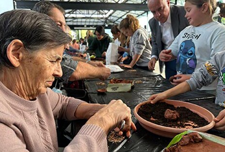 Mayores movilizándose por la salud de todos