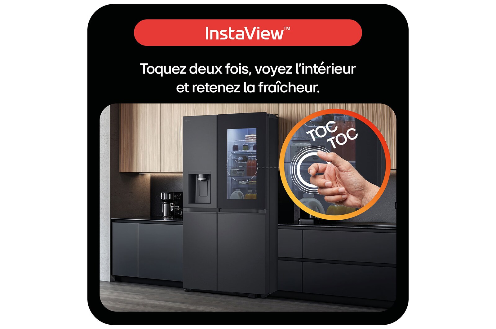 LG GSXE80PYBD Vue de derrière