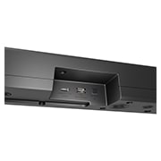 Vue inclinée de l’arrière de la LG Soundbar S60TR