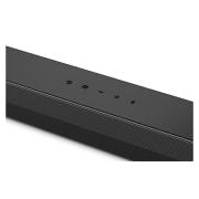 Vue de dessus inclinée du centre de la LG Soundbar S40T