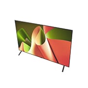 Vue aérienne de la TV OLED LG, OLED B4 vue de dessus