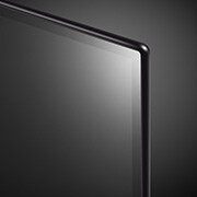 Gros plan de LG OLED TV, OLED B4E affichage bord supérieur