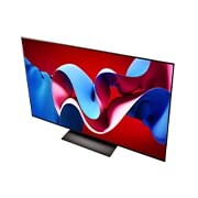 Vue aérienne de la TV OLED evo LG, OLED C4 vue de dessus