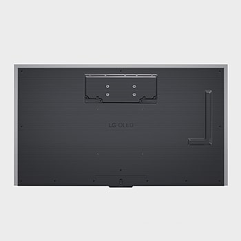Vue arrière de la TV LG OLED evo, OLED M4