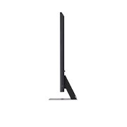 Vue latérale légèrement orientée vers la gauche de la TV LG QNED, QNED90